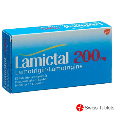 Lamictal Disp Tabletten 200mg 56 Stück buy online