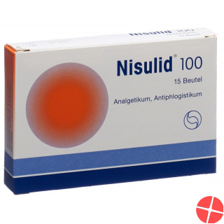 Nisulid 100 Granulat 100mg Beutel 15 Stück Nisulid 100 Granulat 100mg Beutel 15 Stück