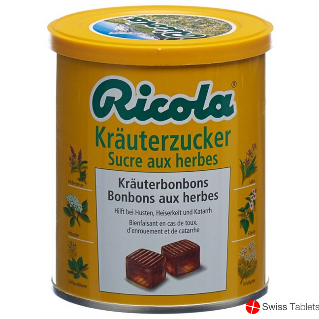 Ricola Kräuterzucker Pastillen Dose 250g buy online