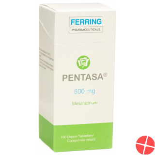 Pentasa Depottabl 500mg 100 Stück