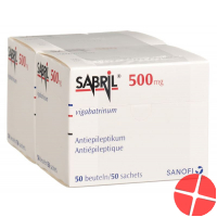 Sabril Pulver 500mg Beutel 100 Stück
