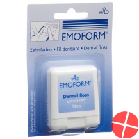 Emoform tooth thread Unwaxed 50m