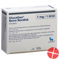 Glucagen Novo 1mg C Solv Durchstechflasche 10 Stück