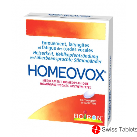 Homeovox Tabletten 60 Stück buy online