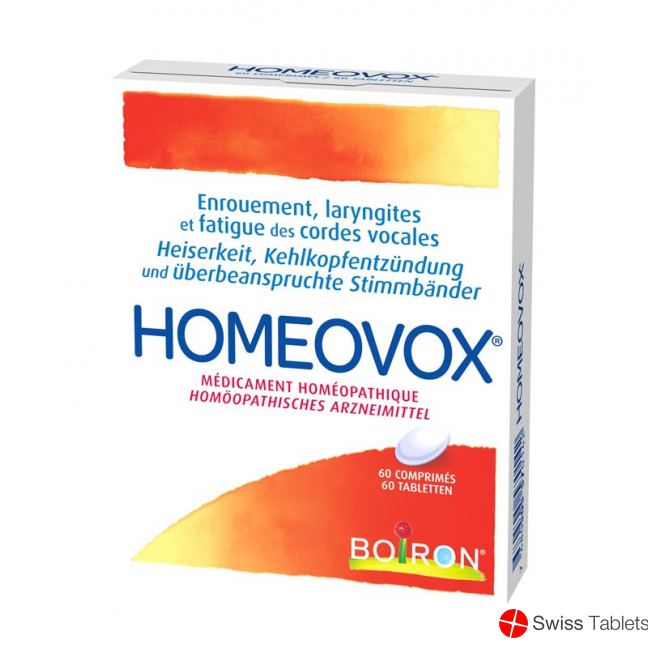 Homeovox Tabletten 60 Stück buy online