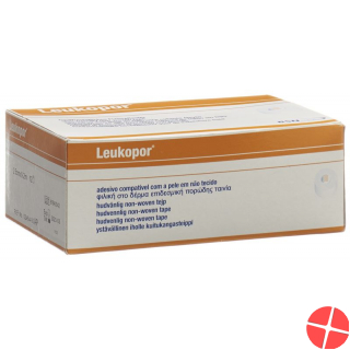 Leukopor 9.2 m x 2.5 cm 12 pieces adhesive plaster