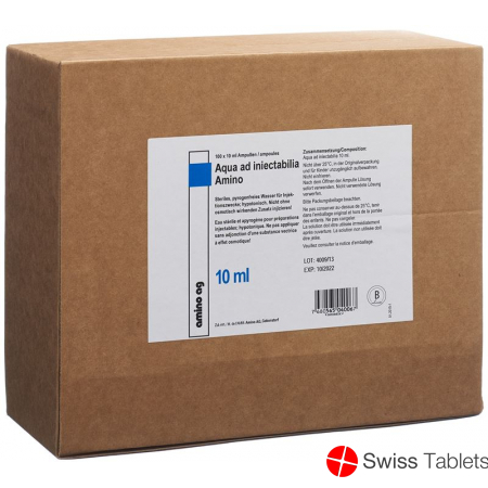 Aqua Ad Injektion Amino Injektionslösung 10ml Ampullen 100 Stück buy online
