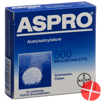 Aspro 500mg 20 Brausetabletten