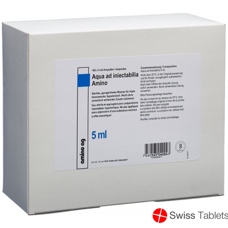 Aqua Ad Injektion Amino Injektionslösung 5ml Ampullen 100 Stück buy online