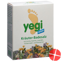 Yegi Relax Kräuter Fussbadesalz 4 Beutel à 50g
