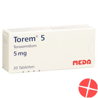 Torem 5 Tabletten 5mg 20 Stück