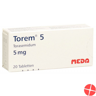 Torem 5 Tabletten 5mg 20 Stück