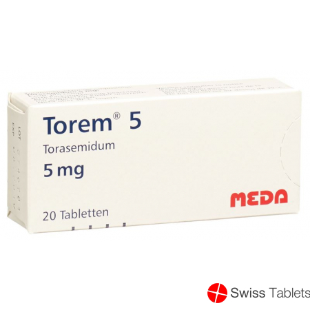 Torem 5 Tabletten 5mg 20 Stück buy online