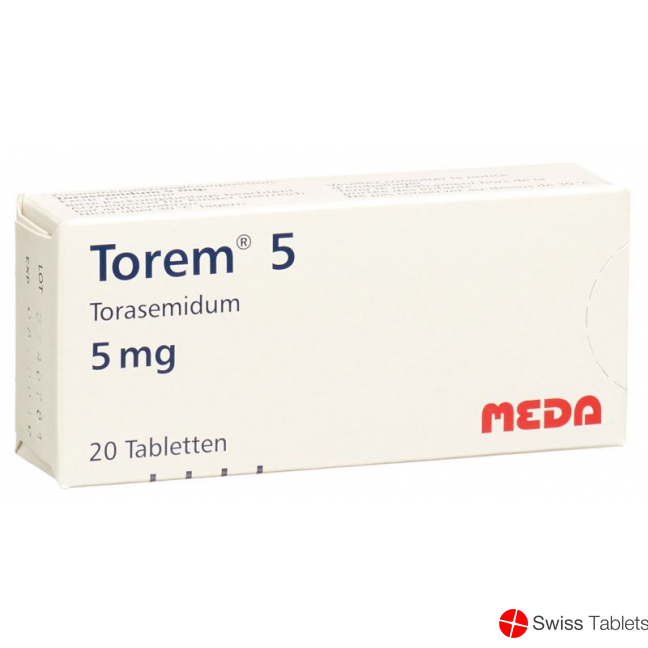 Torem 5 Tabletten 5mg 20 Stück buy online