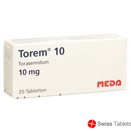 Torem 10 Tabletten 10mg 20 Stück buy online