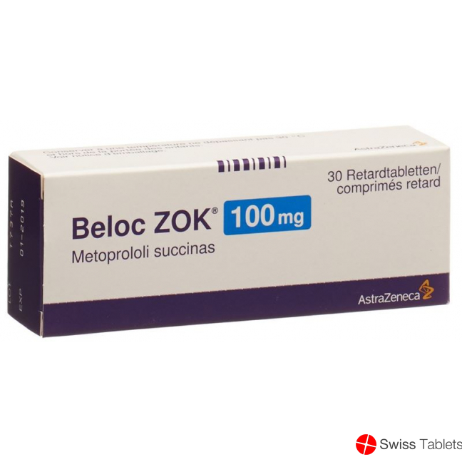 Beloc Zok 100 Retard Tabletten 100mg 30 Stück buy online Beloc Zok 100 Retard Tabletten 100mg 30 Stück buy online