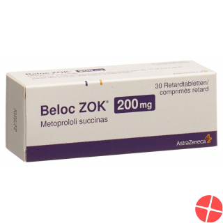 Beloc Zok Retard Tabletten 200mg 30 Stück