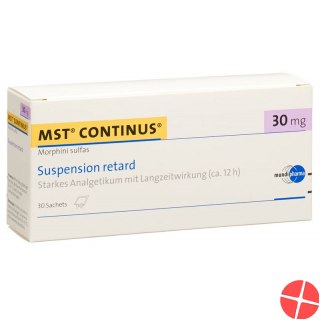 Mst Continus Suspension 30mg Beutel 30 Stück
