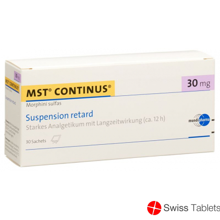 Mst Continus Suspension 30mg Beutel 30 Stück buy online
