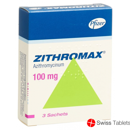 Zithromax Granulat 100mg Beutel 3 Stück buy online