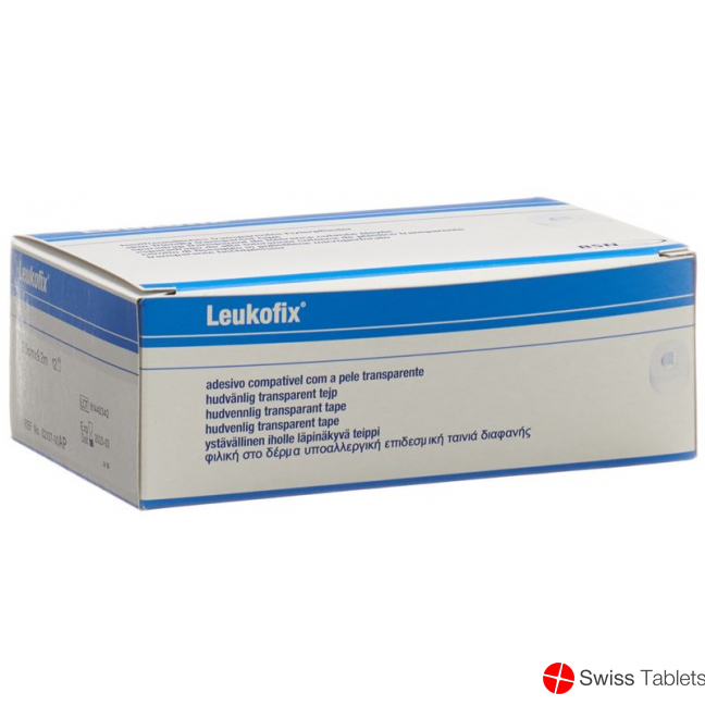Leukofix Heftpflaster 9.2mx2.5cm Transparent 12 Stück buy online