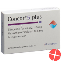 Concor 5 Plus Lacktabletten 5/12.5mg 30 Stück