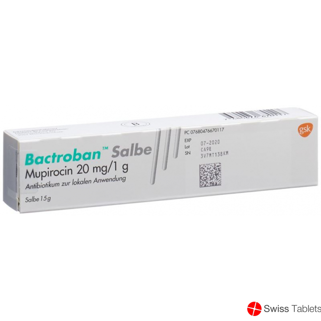 Bactroban Salbe Tube 15g buy online