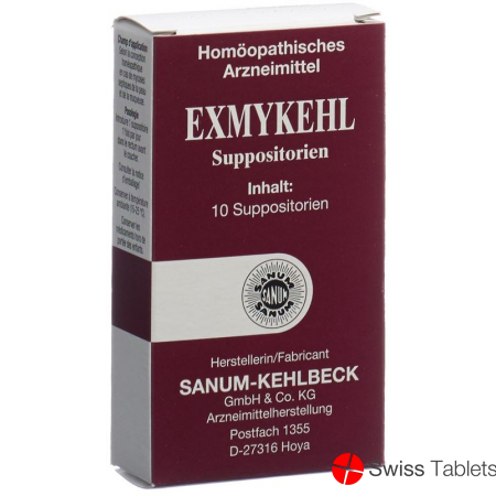 Exmykehl Zäpfchen 10 Stück buy online