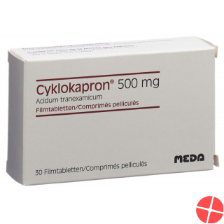 Cyklokapron Tabletten 500mg 30 Stück
