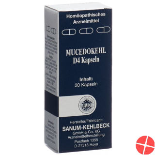 Mucedokehl Kapseln 20 Stück Mucedokehl Kapseln 20 Stück
