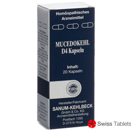 Mucedokehl Kapseln 20 Stück buy online