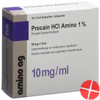 Procain HCl 1% Amino 50mg/5ml 10 Ampullen 5ml