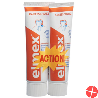 Elmex Rot Zahnpasta 2x 75ml