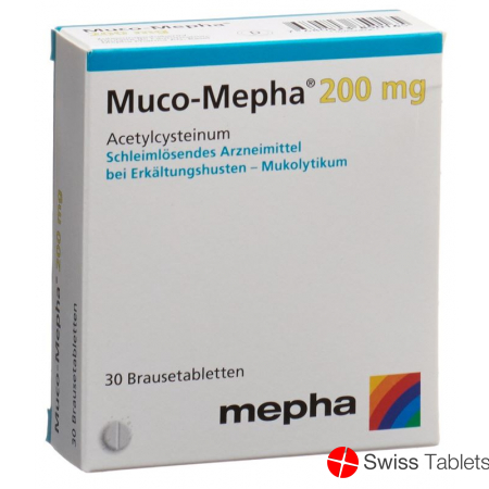 Muco Mepha Brausetabletten 200mg 30 Stück buy online