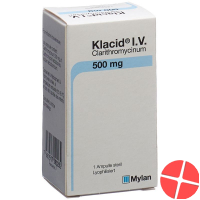 Klacid Trockensubstanz 500mg i.v. Ampullen
