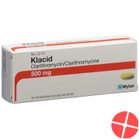 Klacid Filmtabs 500mg 30 Stück