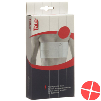 Tale Rib Belt 15cm Men's Velcro White