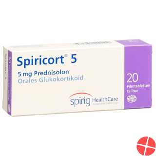 Spiricort 5 Filmtabletten 5mg 20 Stück
