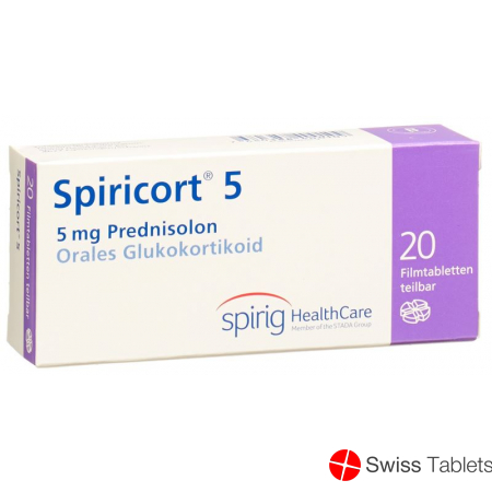 Spiricort 5 Filmtabletten 5mg 20 Stück buy online