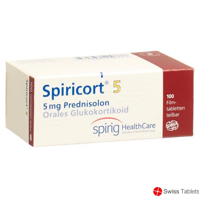 Spiricort 5 Filmtabletten 5mg 100 Stück buy online