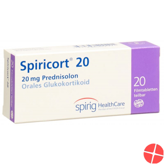 Spiricort 20 Filmtabletten 20mg 20 Stück