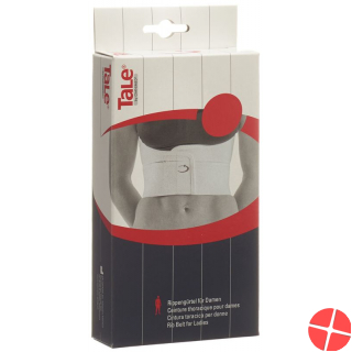 Tale Rib Belt 15cm Padded Ladies White Tale Rib Belt 15cm Padded Ladies White