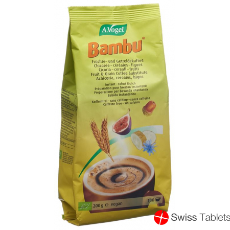A. Vogel Bambu Früchte- und Getreifekaffee Instant 200g buy online