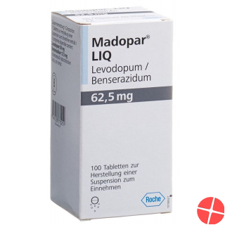 Madopar Liquid Tabletten 62.5mg 100 Stück