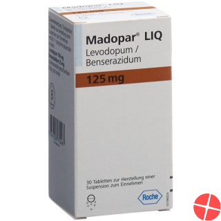 Madopar Liquid Tabletten 125mg 30 Stück
