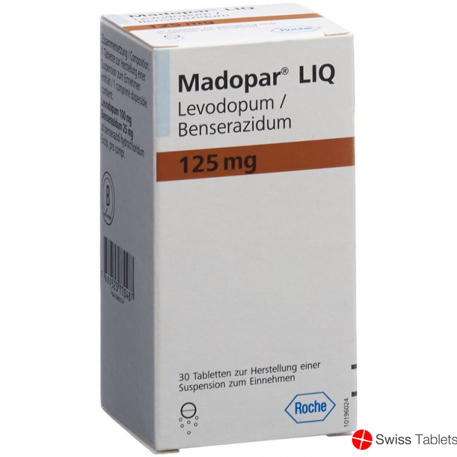 Madopar Liquid Tabletten 125mg 30 Stück buy online
