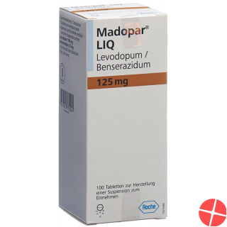 Madopar Liquid Tabletten 125mg 100 Stück