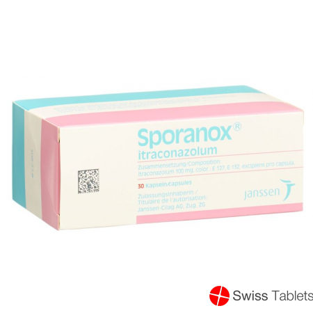 Sporanox Caps 100mg 30 Stück buy online