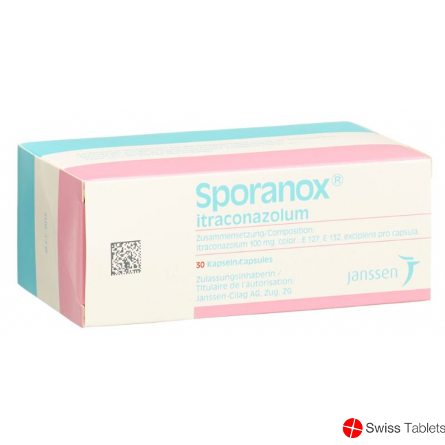 Sporanox Caps 100mg 30 Stück buy online