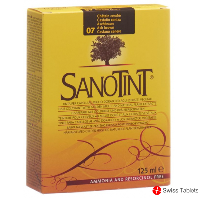 Sanotint Hair color 07 ash brown buy online